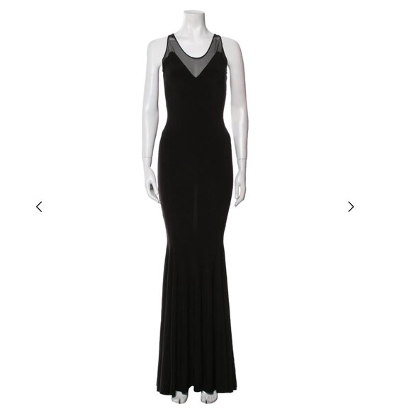 chinese dress ladies Norma Kamali Strapless Shirred Fishtail Gown main image 0